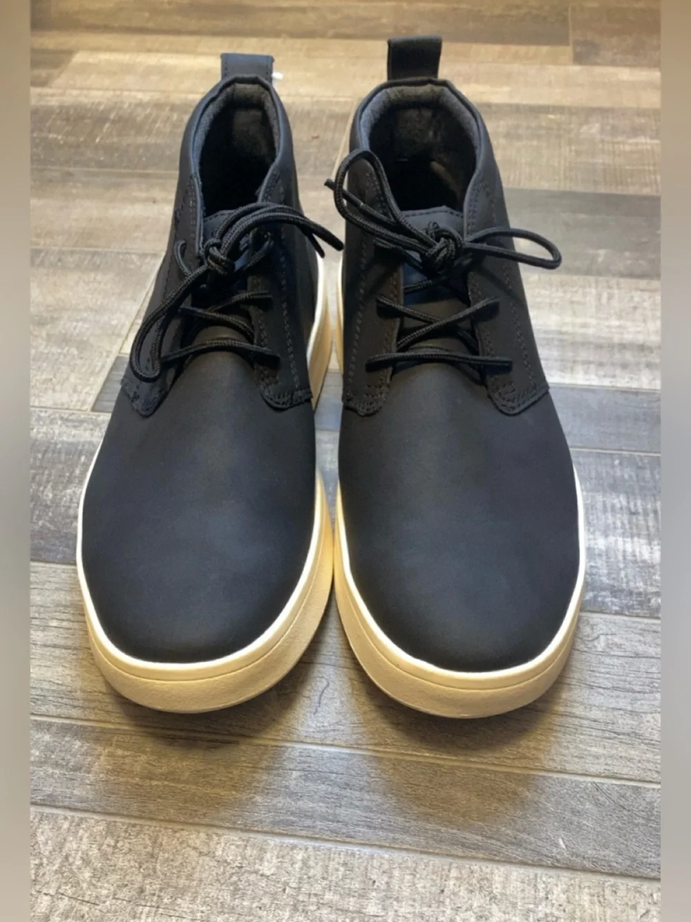 Izod Black Chukka Boots Size 10
